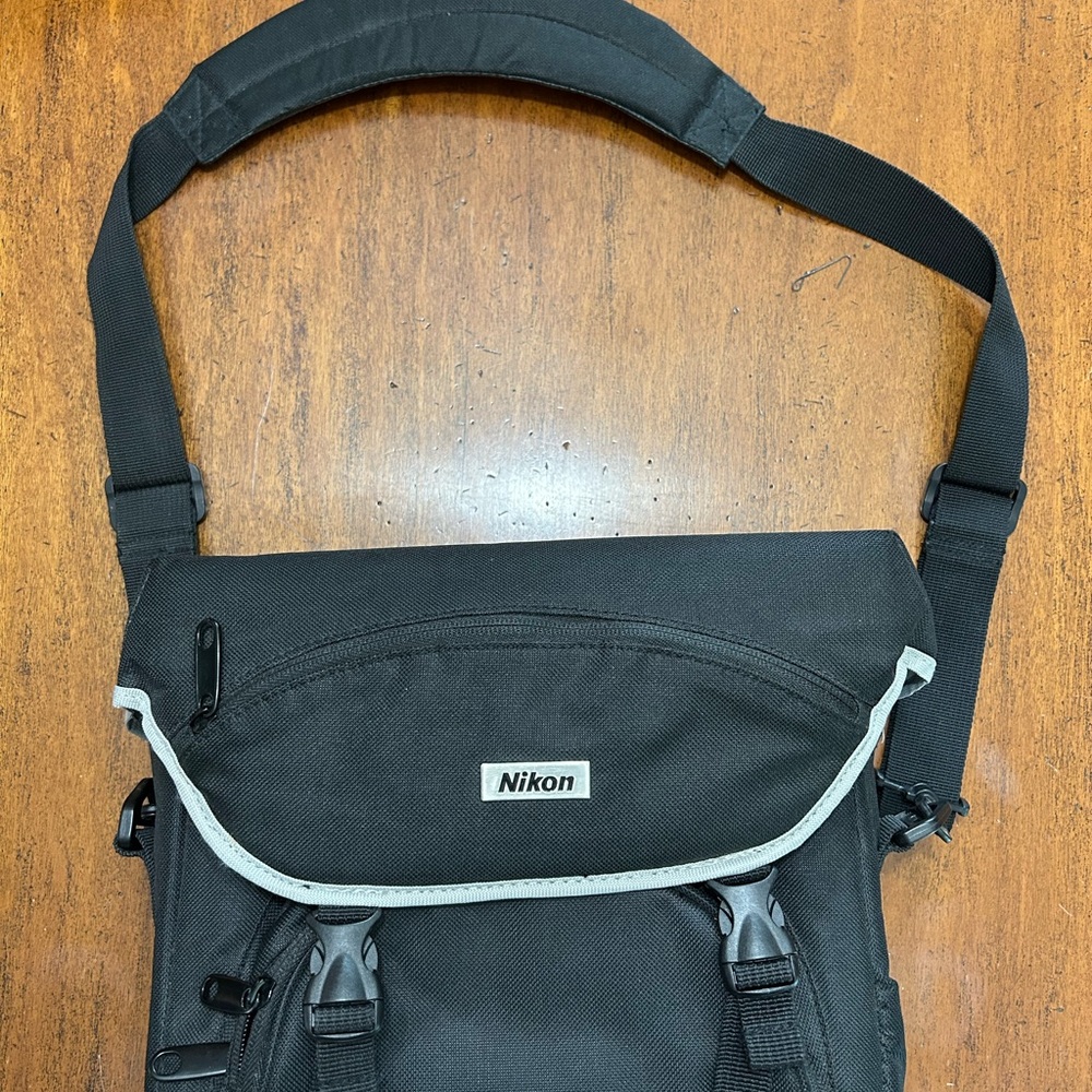 Nikon Black and Gray Camera Bag